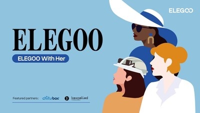 Elegoo在Formnext 2024上推出“ELEGOO With Her”计划，让更多女性参与3D打印