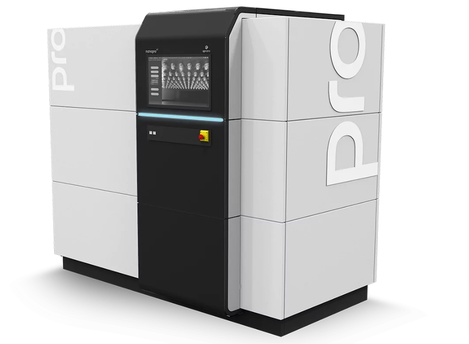 UpNano推出首台可大批量生产微型零件的双光子聚合3D打印机NanoPro VT