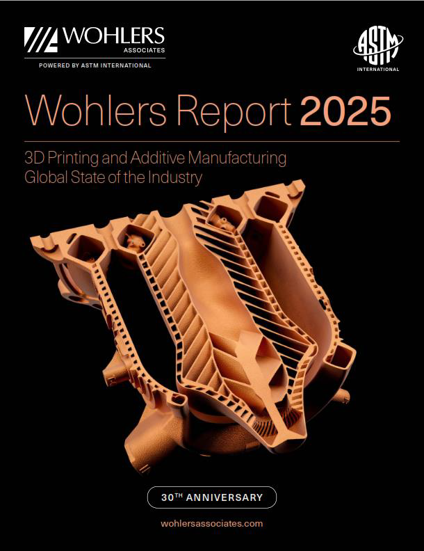 全球3D打印行业总收入突破1500亿元，《Wohlers Report 2025》