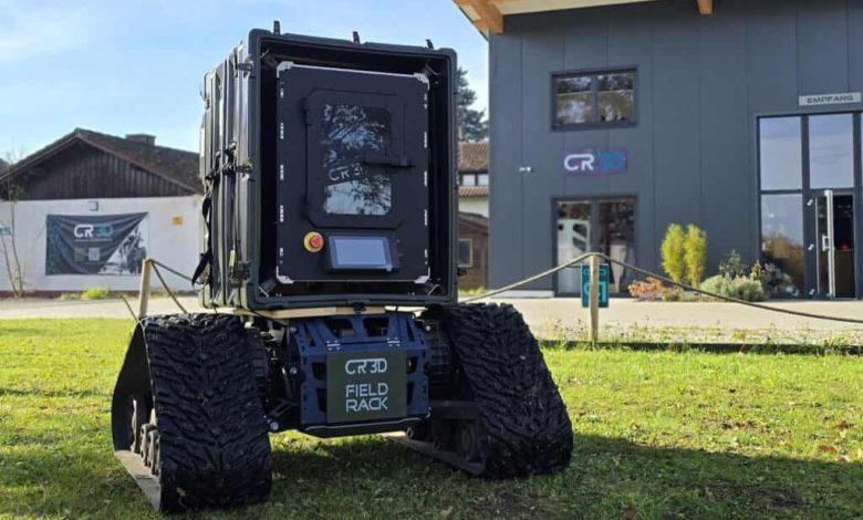 CR-3D推出全地形野战移动工业级3D打印工厂FieldRACK