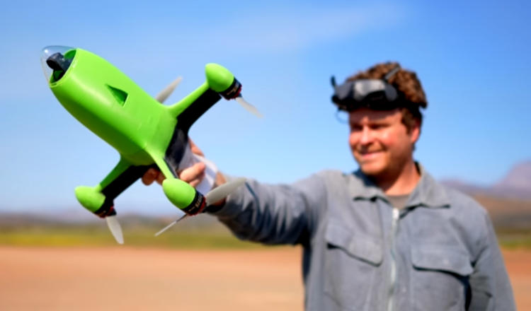 全3D打印无人机Peregreen V4再破极限！以657.59公里/小时刷新全球最快纪录