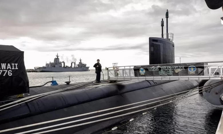 美国海军夏威夷号弗吉尼亚级核潜艇