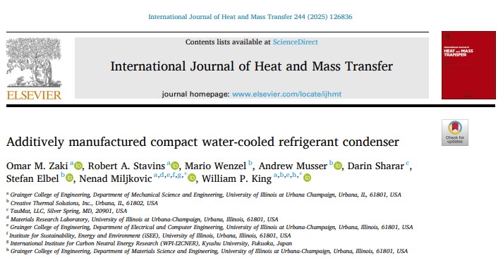冷却技术革命：研究发现3D打印冷凝器性能优于传统设计