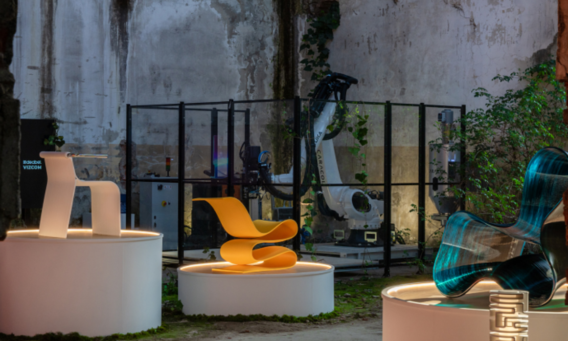 米兰设计周上的PORTAL椅子—3D打印与可持续设计的未来