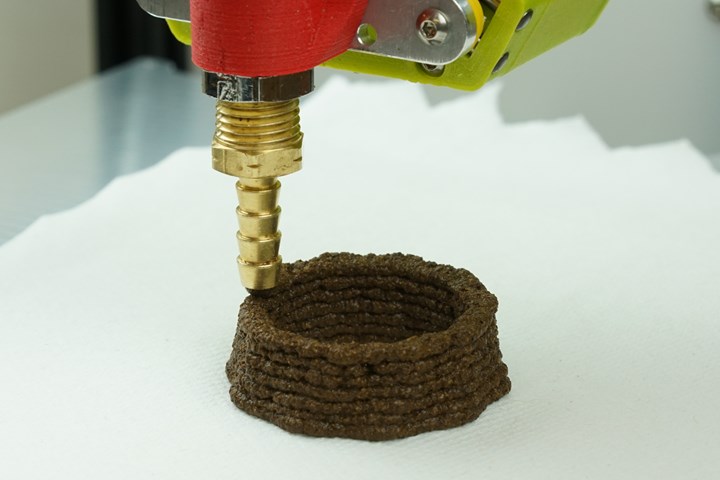 华盛顿大学开发可堆肥3D打印浆料，成为塑料和泡沫塑料的可持续替代品