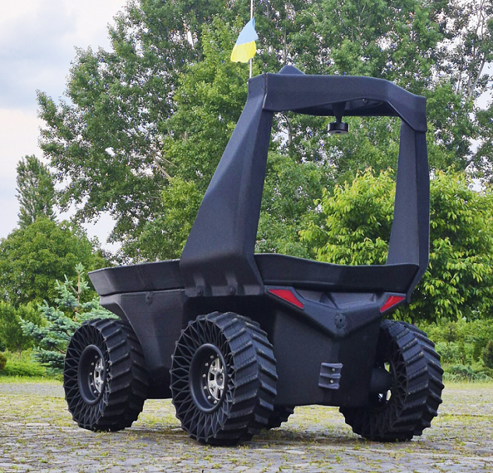 Lemki Robotix推出3D打印自主越野机器人，完全由回收材料制成