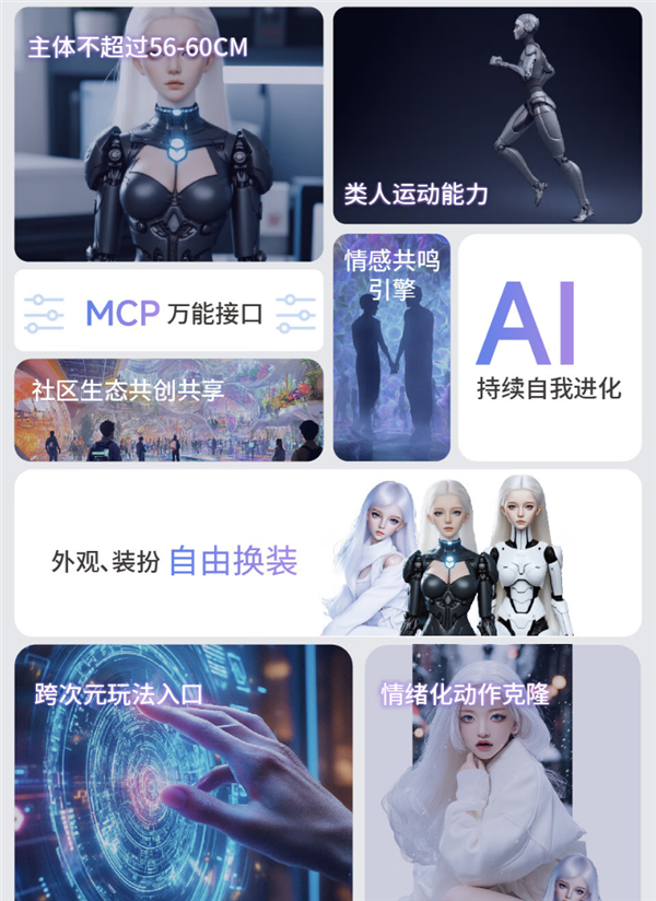 人类1/3大小！灵童全球001号机器人今天1元起拍卖