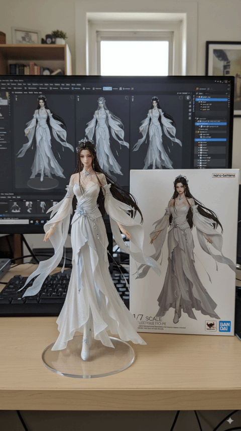 谷歌Nano Banana模型爆火！不知火舞变真人、手办图超逼真