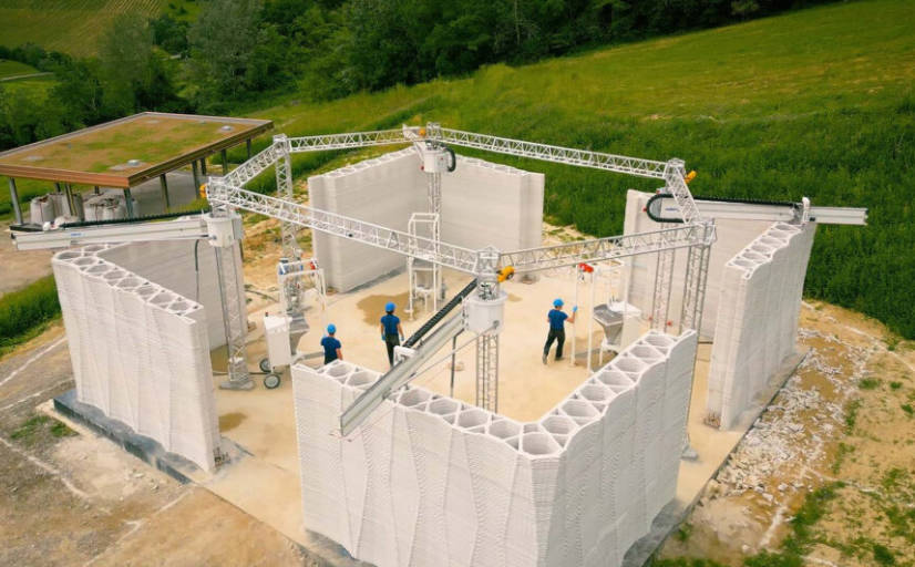 WASP 完成意大利首个认证3D打印建筑，打造自给自足生态圈