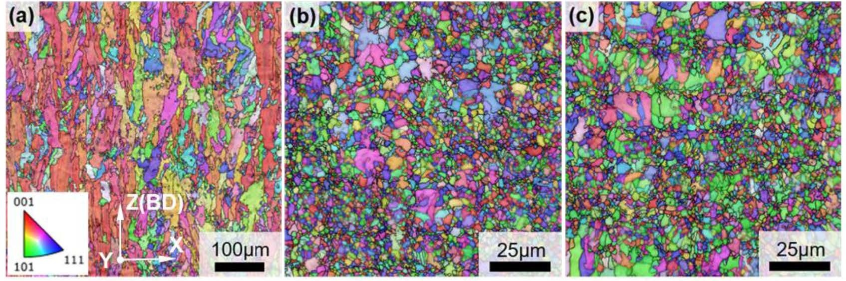 研究人员利用TiN纳米颗粒降低高熵形状记忆合金的4D打印各向异性