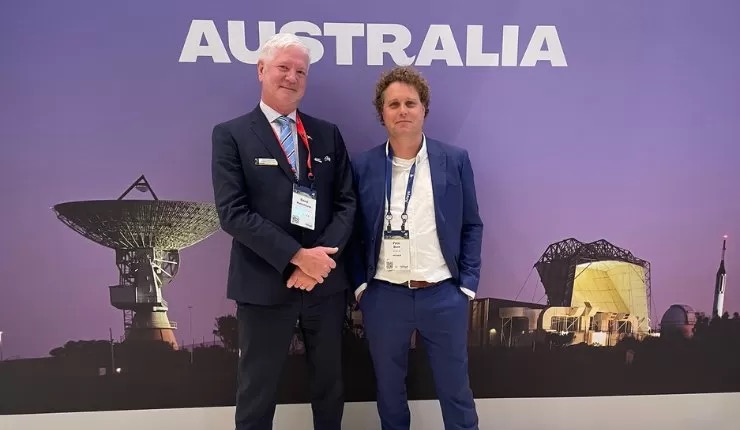 Hypersonix首席执行官David Waterhouse和Rocket Lab首席执行官Peter Beck Hypersonix首席执行官David Waterhouse和Rocket Lab首席执行官Peter Beck