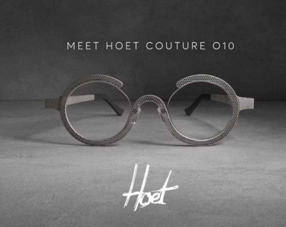 比利时眼镜品牌Hoet推出全新钛金属定制镜架O10，融合环保理念与前沿科技