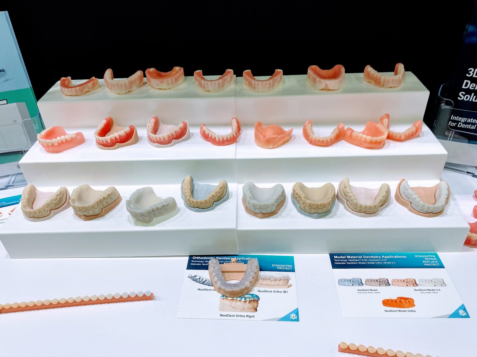 3DSystems公司生产的NextDent 3D打印义齿 3DSystems公司生产的NextDent 3D打印义齿