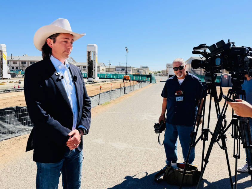 第一装甲师于2026年3月26日在德克萨斯州Fort Bliss举行3D打印Life Support Area铺设仪式