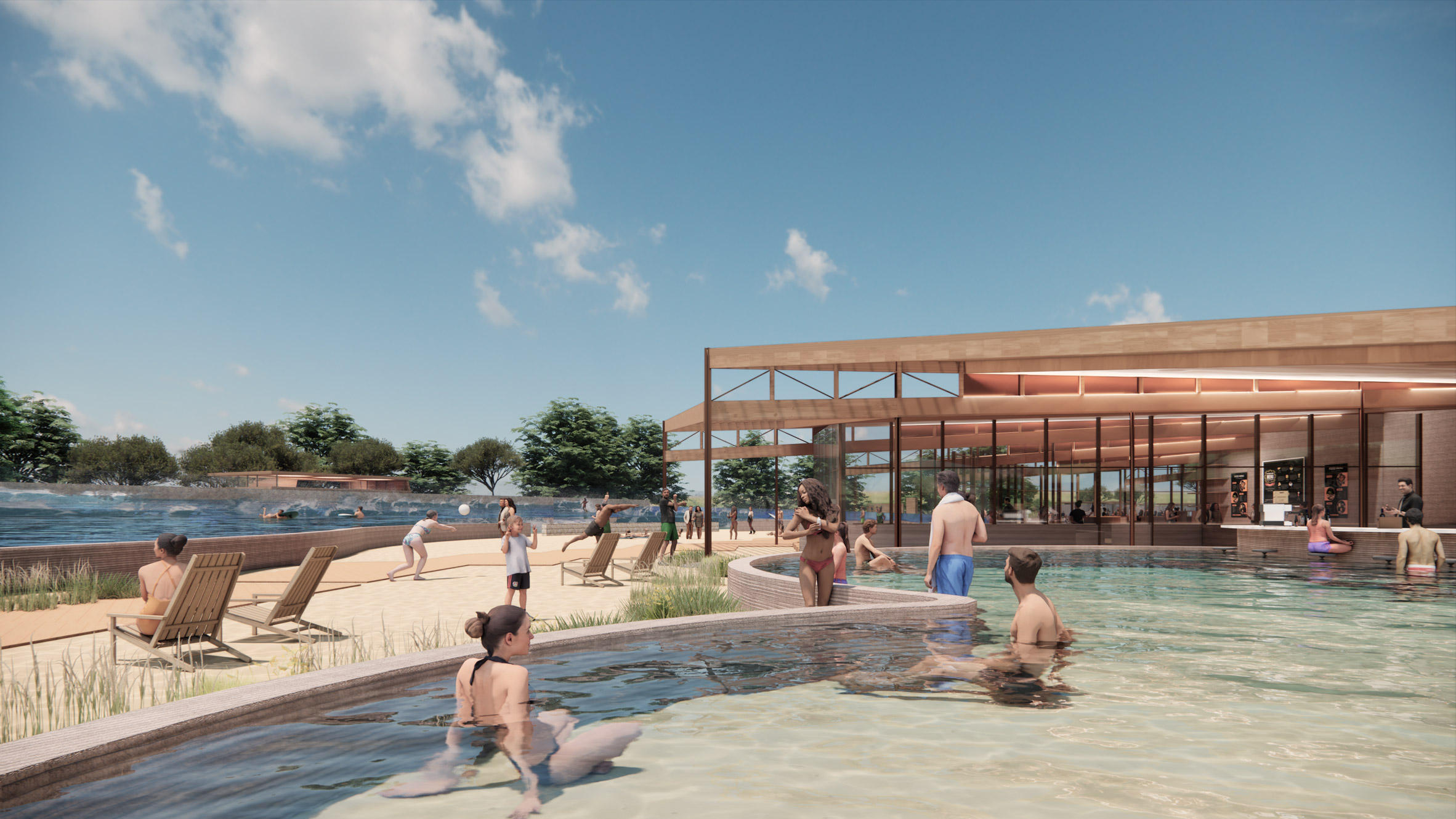 此项目将成为当地水上乐园Waco Surf的一部分