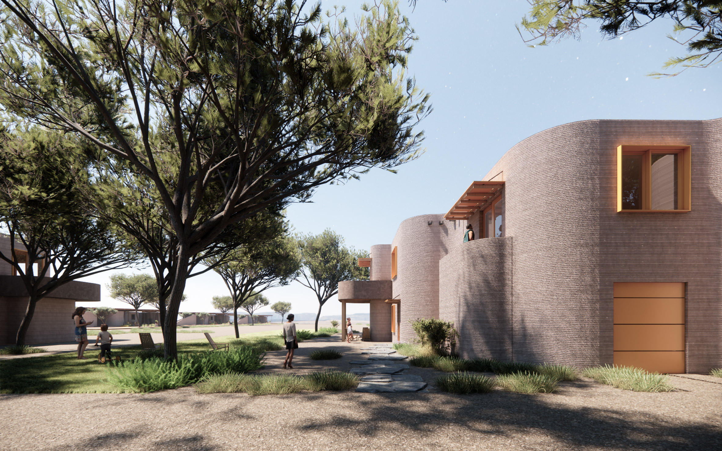 房屋将采用混凝土3D打印技术建造