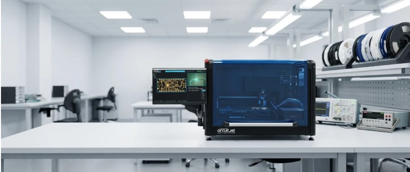 Electroninks推出CircuitJet IV PCB制造平台，可实现分布式电子制造