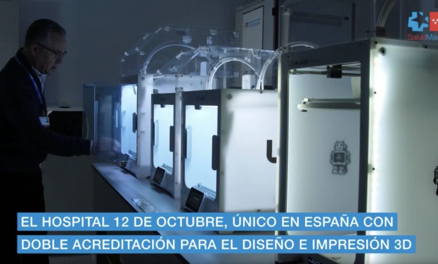 马德里医院3D打印部门成为西班牙首家拥有双重制造许可证的医院