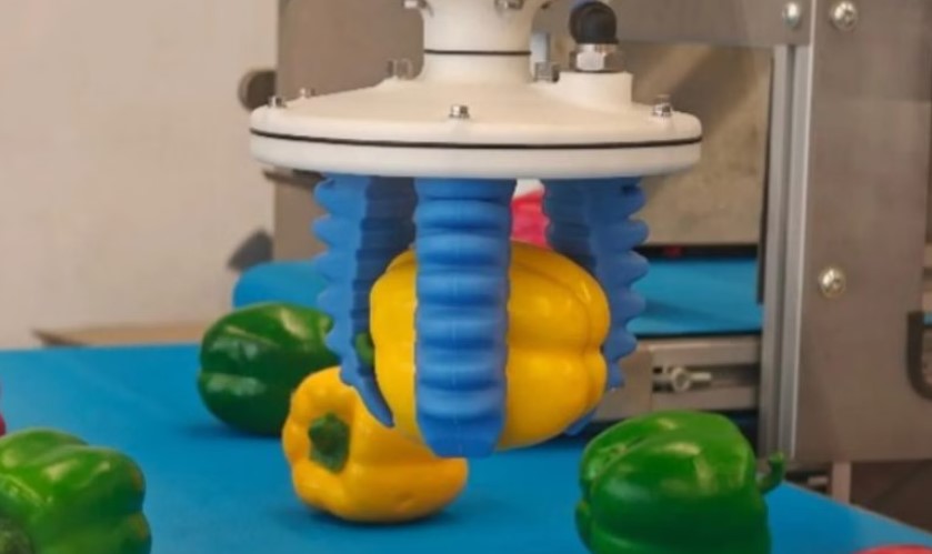 SoftGripping设计3D打印气动夹持器底座，将制造成本降低了50%